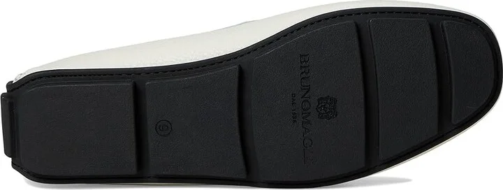 Bruno Magli Taranto Men's Shoes White : EU 43.5 (US Men's 10.5) D - Medium, Leather/Suede - Image 3