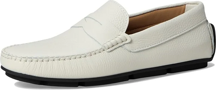Bruno Magli Taranto Men's Shoes White : EU 43.5 (US Men's 10.5) D - Medium, Leather/Suede - Image 5