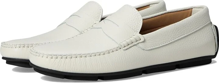 Bruno Magli Taranto Men's Shoes White : EU 43.5 (US Men's 10.5) D - Medium, Leather/Suede