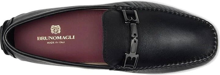 Bruno Magli Taso Men's Shoes Black : EU 41 (US Men's 8) D - Medium, Leather/Suede - Image 2
