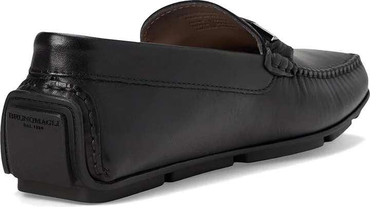 Bruno Magli Taso Men's Shoes Black : EU 41 (US Men's 8) D - Medium, Leather/Suede - Image 4