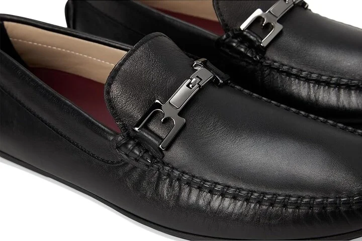 Bruno Magli Taso Men's Shoes Black : EU 41 (US Men's 8) D - Medium, Leather/Suede - Image 7