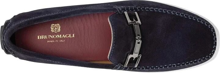 Bruno Magli Taso Men's Shoes Blue : EU 41 (US Men's 8) D - Medium, Leather/Suede - Image 2