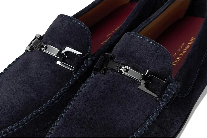 Bruno Magli Taso Men's Shoes Blue : EU 41 (US Men's 8) D - Medium, Leather/Suede - Image 7