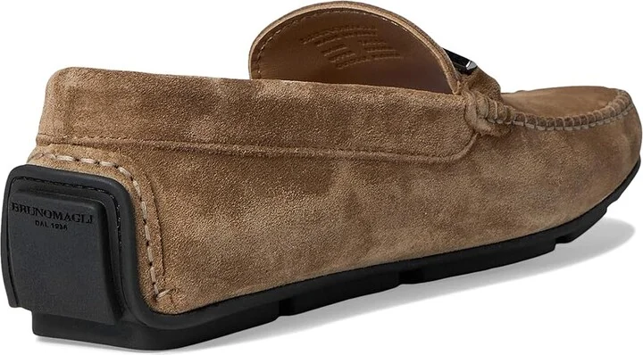 Bruno Magli Taso Men's Shoes Brown 1 : EU 43.5 (US Men's 10.5) D - Medium, Leather/Suede - Image 4