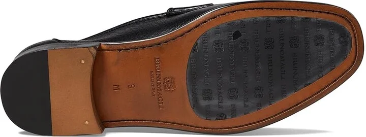 Bruno Magli Tonio Men's Shoes Black Cervo : EU 40 (US Men's 7) D - Medium, Leather - Image 3