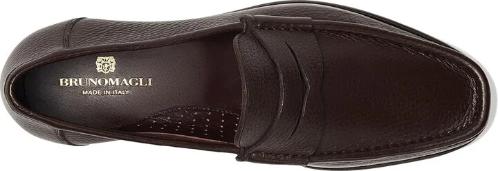 Bruno Magli Tonio Men's Shoes Dark Brown Cervo : EU 40.5 (US Men's 7.5) D - Medium, Leather - Image 2