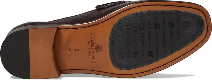 Bruno Magli Tonio Men's Shoes Dark Brown Cervo : EU 40.5 (US Men's 7.5) D - Medium, Leather - Image 3