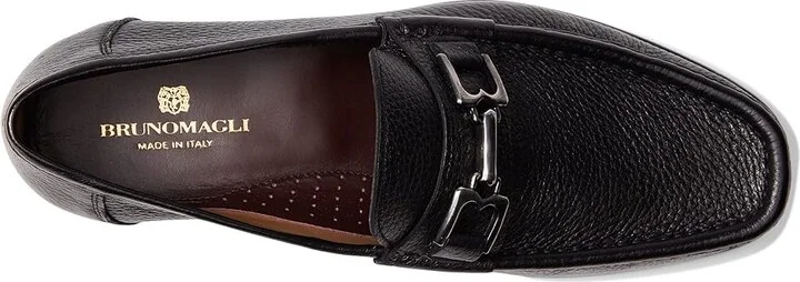 Bruno Magli Trieste Men's Shoes Black Cervo : EU 40 (US Men's 7) D - Medium, Leather - Image 2