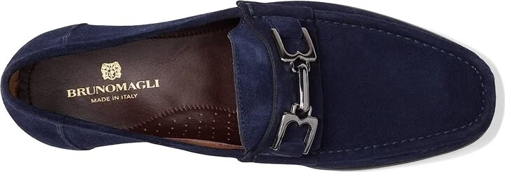 Bruno Magli Trieste Men's Shoes Navy Suede : EU 40 (US Men's 7) D - Medium - Image 2