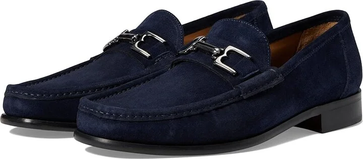 Bruno Magli Trieste Men's Shoes Navy Suede : EU 40 (US Men's 7) D - Medium