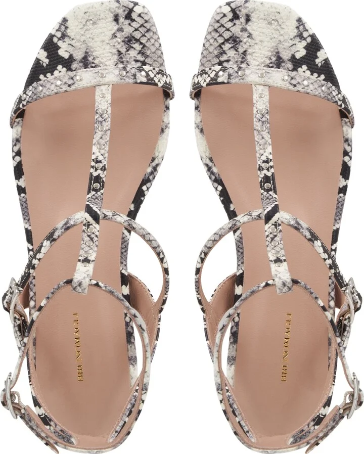 Bruno Magli Women's Maya Studded Flat Sandals - Image 8