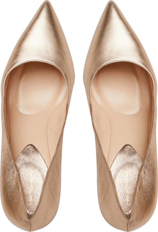 Bruno Magli Women's Tara Capped-Toe Pumps - Image 7