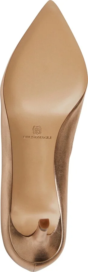 Bruno Magli Women's Tara Capped-Toe Pumps - Image 8