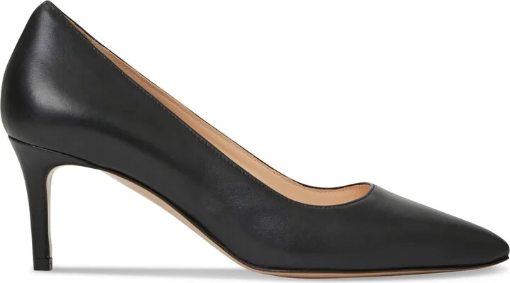 Bruno Magli Women's Tara Capped-Toe Pumps - Image 9
