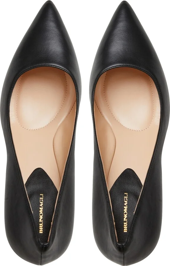 Bruno Magli Women's Tara Capped-Toe Pumps - Image 11