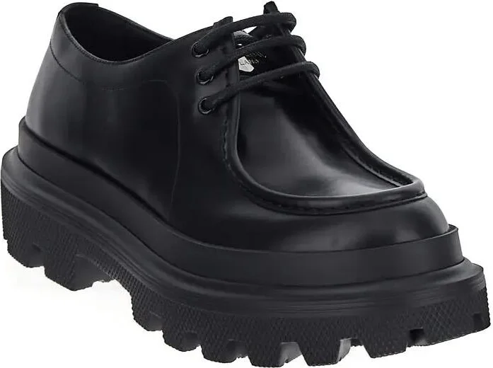 Brushed Calfskin Derby Shoes - Image 2