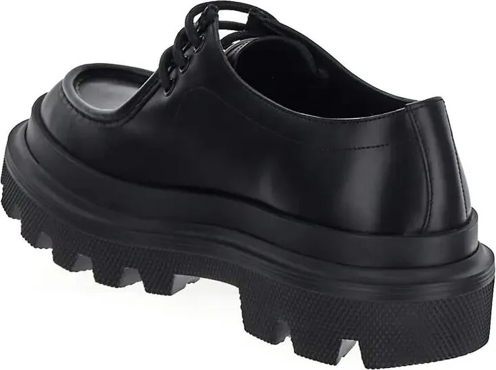 Brushed Calfskin Derby Shoes - Image 3