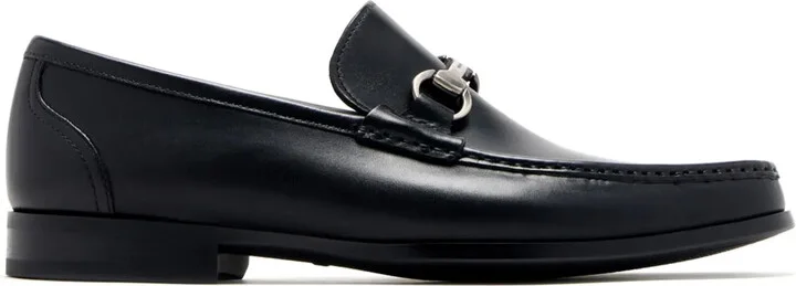 Brushed-Finish Loafers