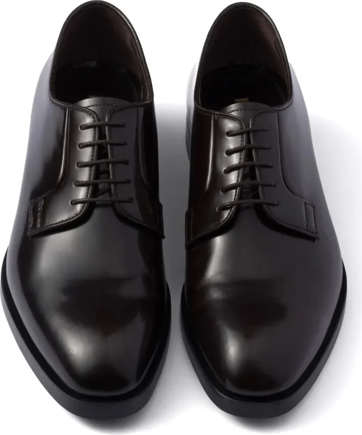Brushed Lace-Up Shoes - Image 4