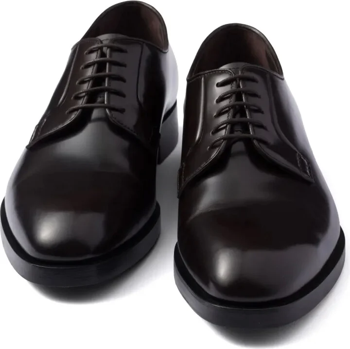 Brushed Lace-Up Shoes - Image 5