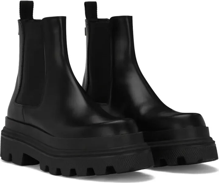 brushed leather Chelsea boots - Image 2