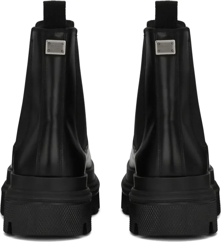 brushed leather Chelsea boots - Image 3