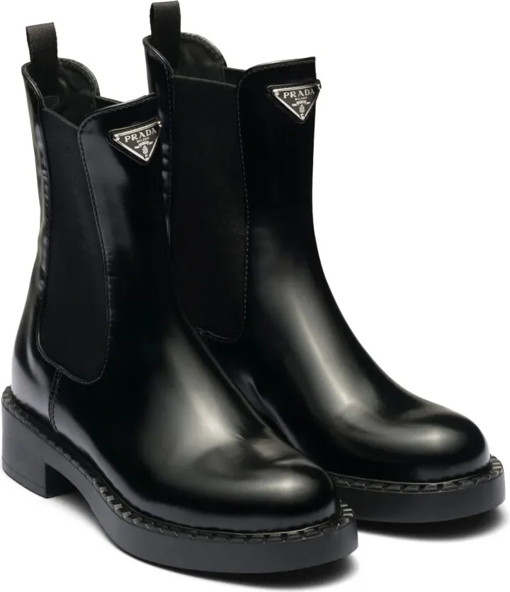 brushed leather Chelsea boots - Image 2