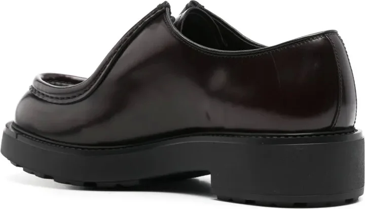 brushed-leather Derby shoes - Image 3