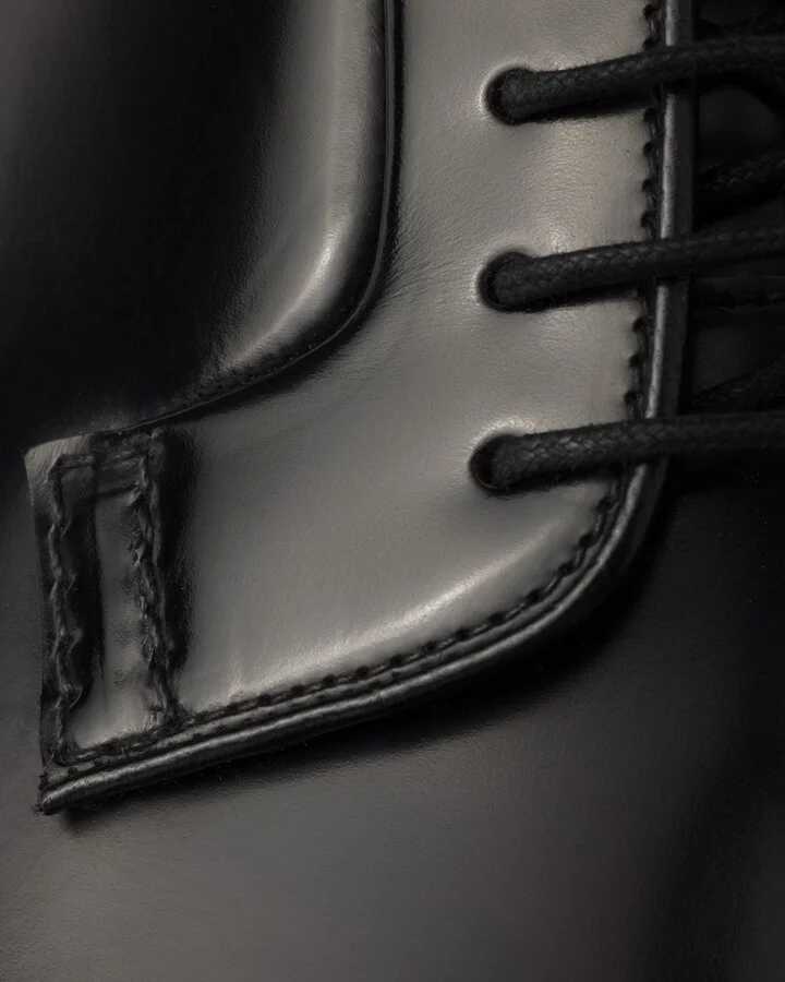 Brushed leather lace-up shoes - Image 6