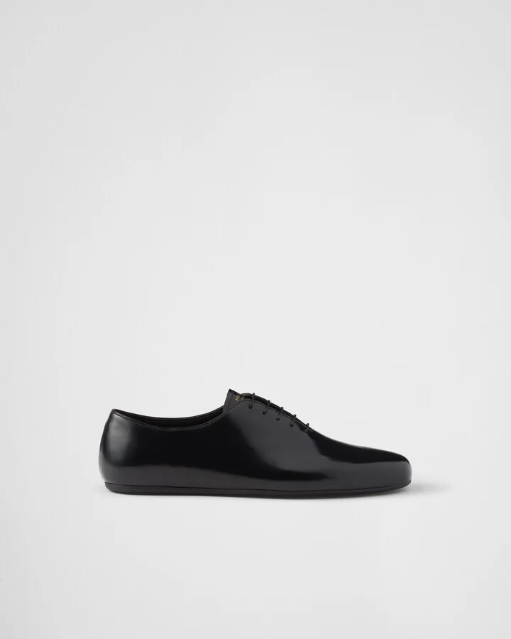 Brushed leather lace-ups - Image 2