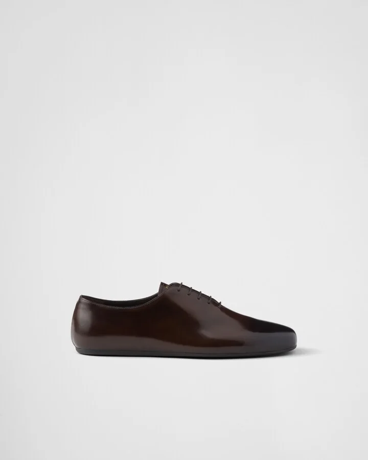 Brushed leather lace-ups - Image 2