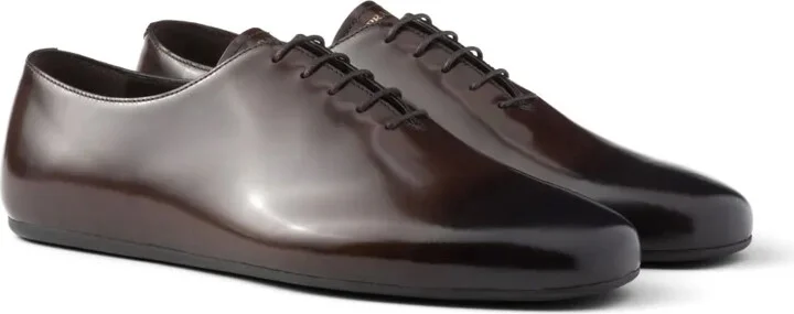 Brushed Leather Lace-Ups - Image 2