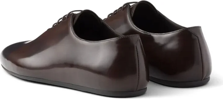 Brushed Leather Lace-Ups - Image 3