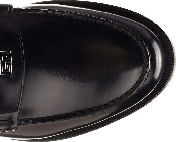 Brushed Leather Loafers - Image 4