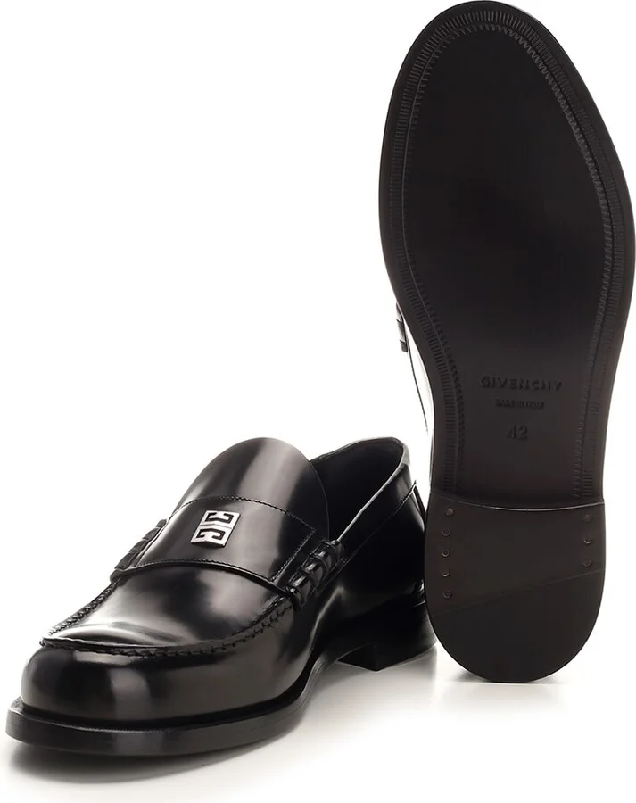 Brushed Leather Loafers - Image 5