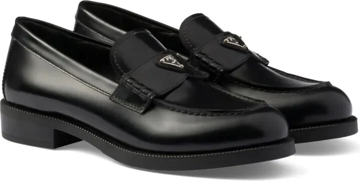 Brushed Leather Loafers - Image 2
