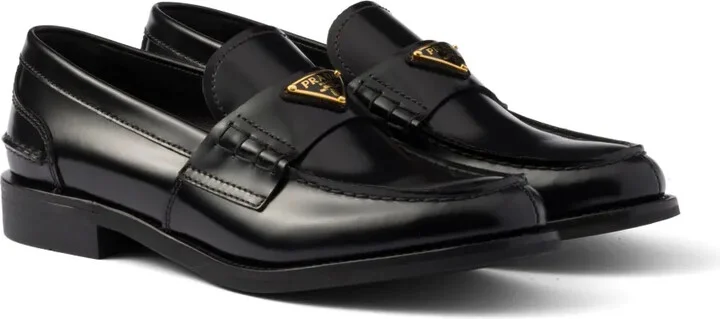 Brushed Leather Loafers - Image 2