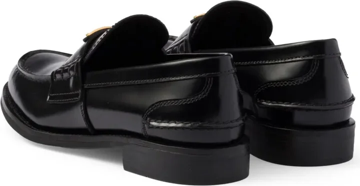 Brushed Leather Loafers - Image 3