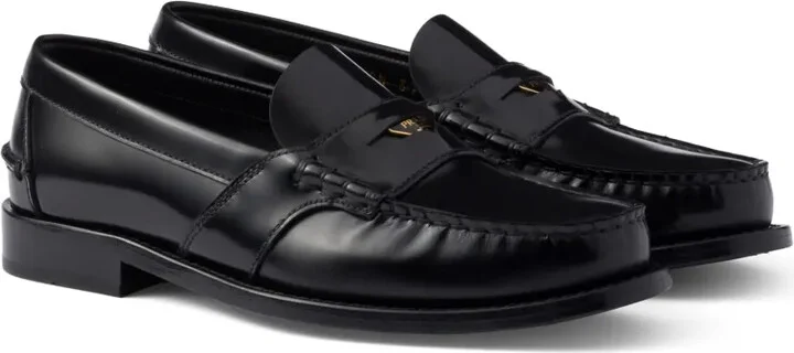 Brushed-Leather Loafers - Image 2