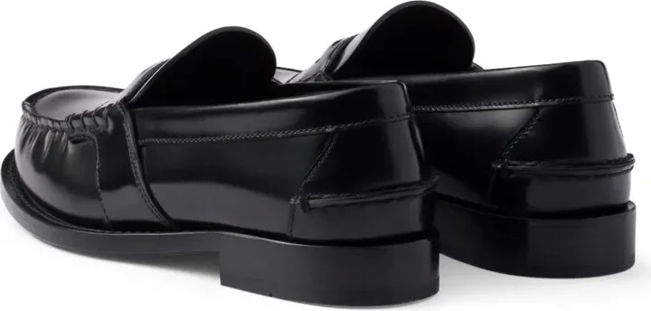 Brushed-Leather Loafers - Image 3