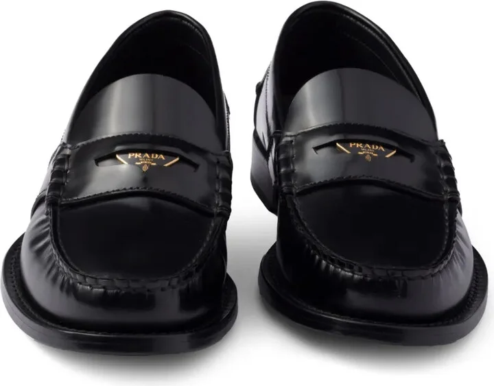 Brushed-Leather Loafers - Image 5