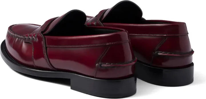 Brushed-Leather Loafers - Image 3