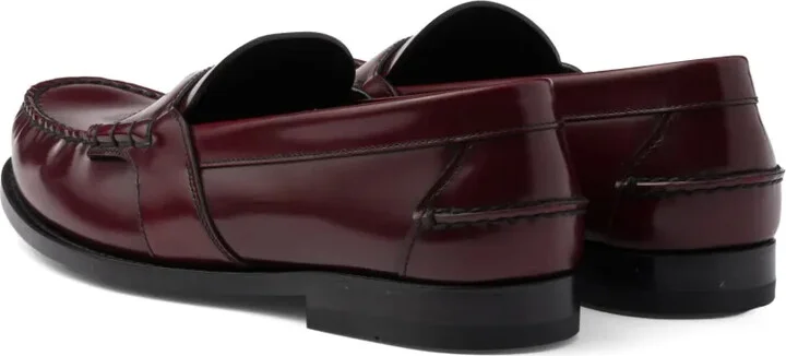 Brushed Leather Loafers - Image 3