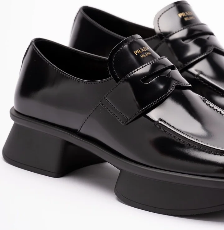 Brushed Leather Loafers - Image 2