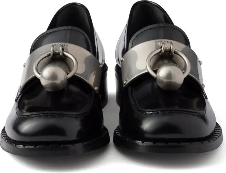 Brushed Leather Loafers - Image 5
