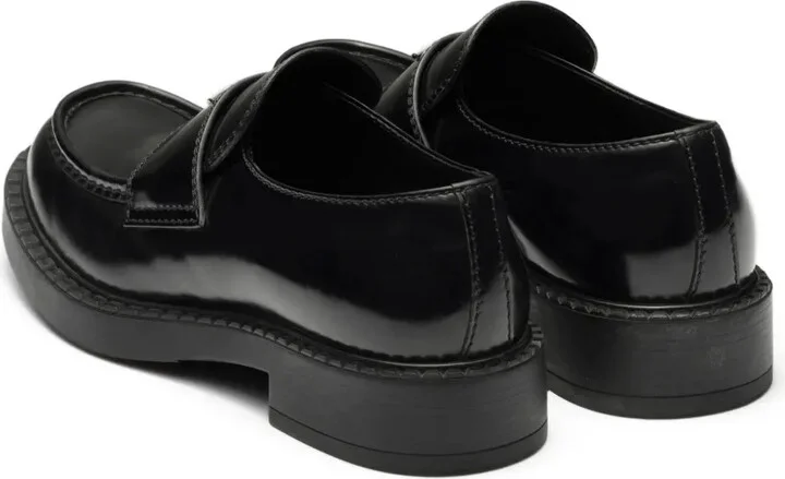 Brushed-Leather Loafers - Image 3