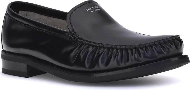 Brushed Leather Loafers - Image 2