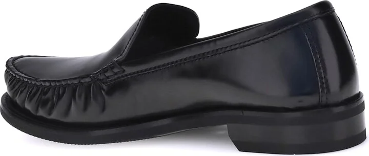 Brushed Leather Loafers - Image 3