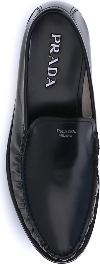 Brushed Leather Loafers - Image 4